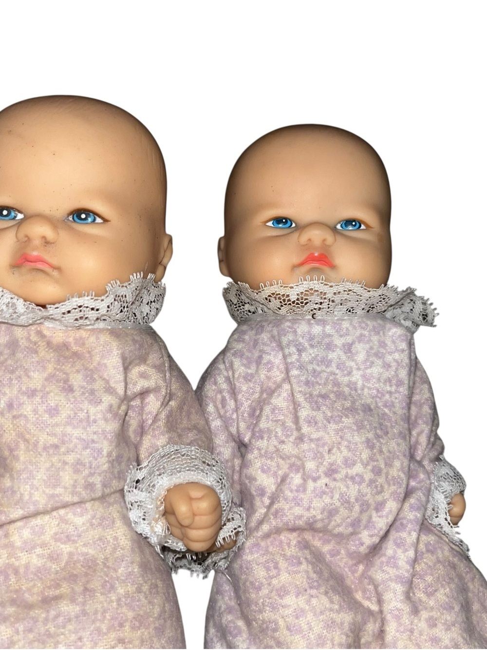 Vintage playmates 8” baby dolls lot twinsies! - Picture 2 of 4